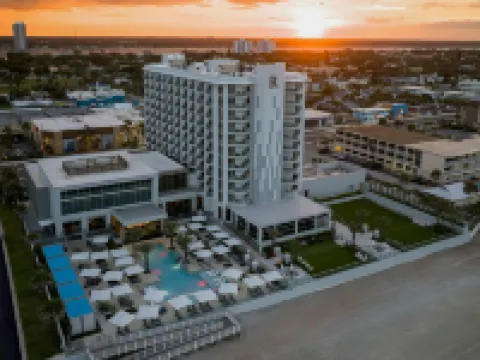 代託納海灘海濱萬麗酒店 鄰近Daytona Beach Marina的酒店