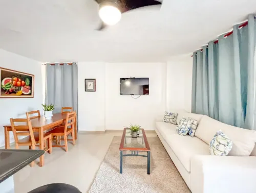 Fully Equipped New 2Br Apt–>dt–>2Mins to the Beach