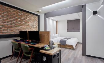 安山 Ansan Studio 9(Ansan Studio 9) 3星级 酒店 餐厅