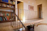 Tuscan village in SIena. farmhouse surrounded by garden,pool and panoramic view