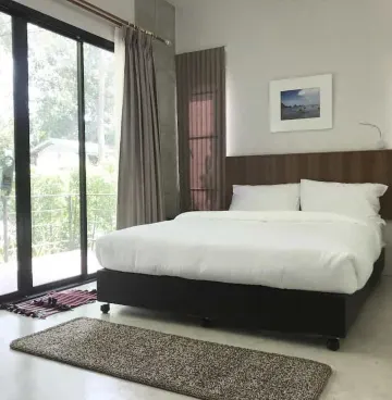 ห้องโมเดิร์น เตียงใหญ่ 1 เตียง