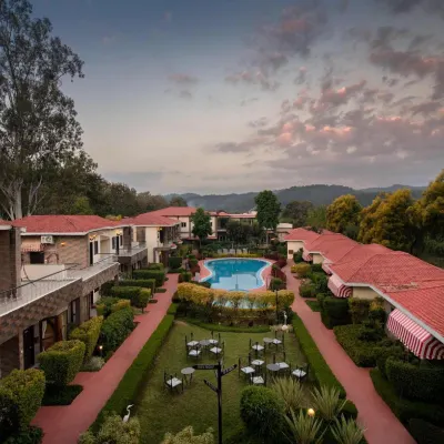 Country Inn Tarika Riverside Resort Jim Corbett - balcony