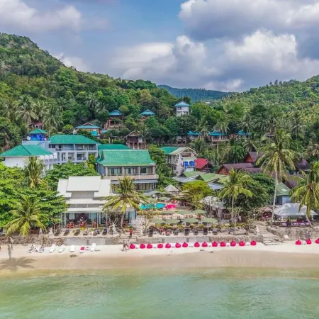 Villa Cha-Cha Salad Beach Koh Phangan Отели рядом с достопримечательностью «Хад Яо»