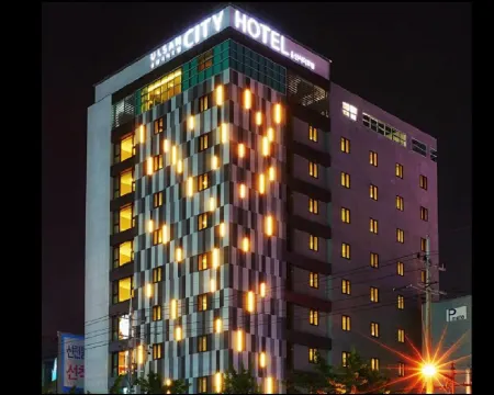 ウルサン シティ ホテル 蔚山のホテル