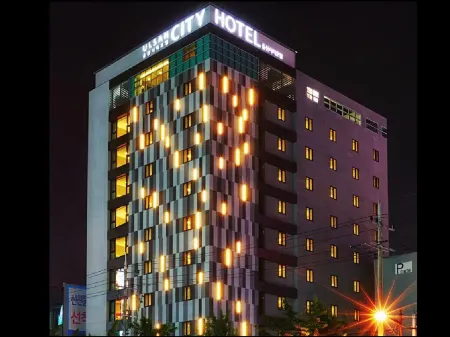 Ulsan City Hotel Отели в г. Ульсан