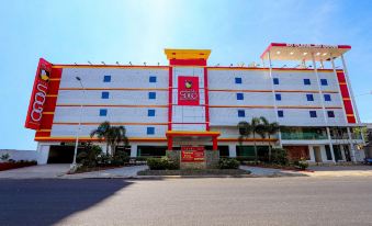 "There is a building with a front view and an exterior sign that reads ""hotel"" on top" at Hotel Sogo Macapagal