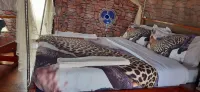 Amanya 1人床豹子家庭與乞力馬扎羅山vi - 露營地