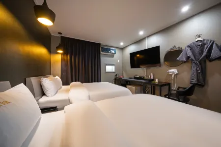 Anyang JM Отели рядом с достопримечательностью «ANYANG UNIVERSITY ANYANG CAMPUS»