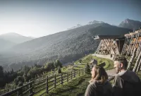 Hotel Hubertus - vue sur la montagne