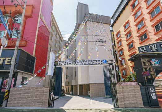 사천 엠버호텔 욕실