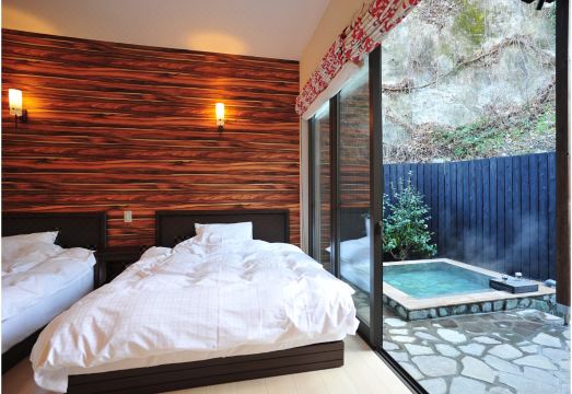 벳부 온천 완코노야도 유루리 객실