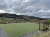 1 Bedroom with a country view