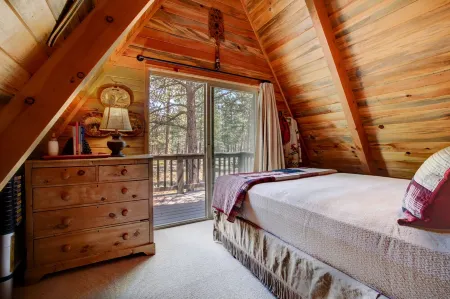 A-Frame Cabin on 4.5 Acres - HOT TUB, Dog Friendly!