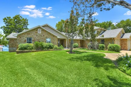 Lake Front Home on Open Water