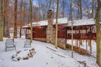 Over the hill and through the woods, to the Cozy Cub cabin we go.