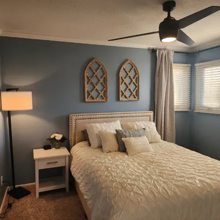 New listing! Private 3 bedroom 2 bath home with BEAUTIFUL sunroom!