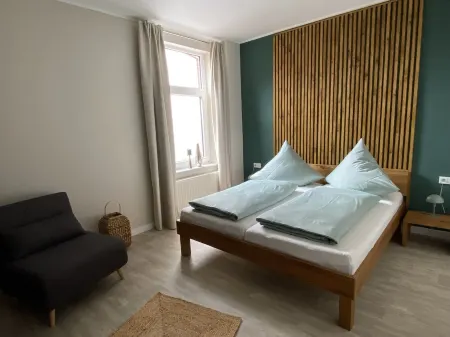 Ferienwohnung Nahjkamer im Ortskern von Borkum Отели в г. Боркум