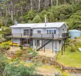 The Lookout at Pirate's Bay. 3BR, 2BA, ocean views, pool table, arcade machine