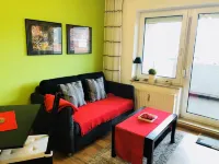 Small holiday apartment in Dornumersiel with a dog