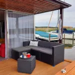 Floating AquariHus in Loddin on the island of Usedom