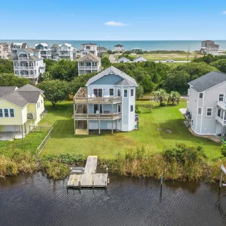 Soundfront, private dock, neighborhood pool, beach access, and tennis, Sunsets