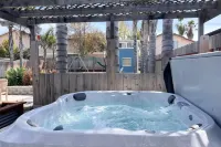 Resort-style home with kid friendly yard
