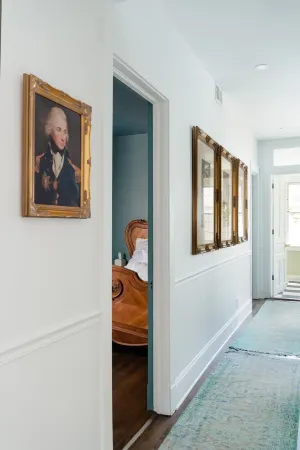 Classic Chicago 2 Flat transformed into a Parisian plant lovers paradise