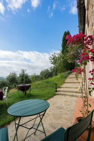 Ecological house, a corner in a nature reserve, in contact with nature