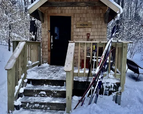 Tiny House with Private Hot Tub on 100 Acres Hotels in Windsor