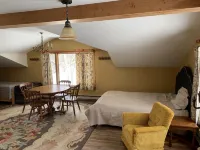 Family  friendly lakefront property on large wilderness estate with sandy beach