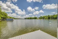 Lakefront vacation home with 2 boat slips + more!