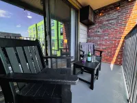 Stunning Design ~ Fireplace ~ Custom Desk ~ Balcony