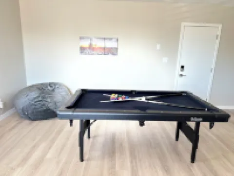 A Getaway Home with a pool table, table tennis & a Pool.