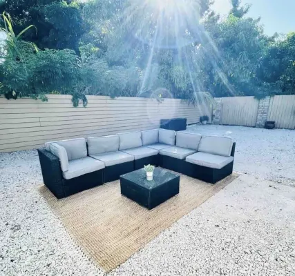 Private House, 2-1, Close to Atlantic Ave. Big Yard. Dog‑friendly with Approval.