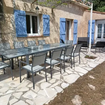 Villa with pool in Provence in Cotignac elected most beautiful village in France