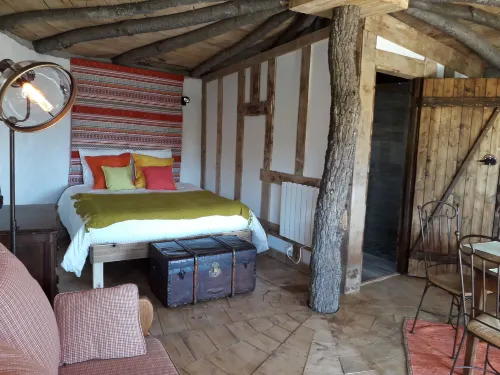 Cabanes Trésors de Campagne,Spas Privatifs - Bergblick