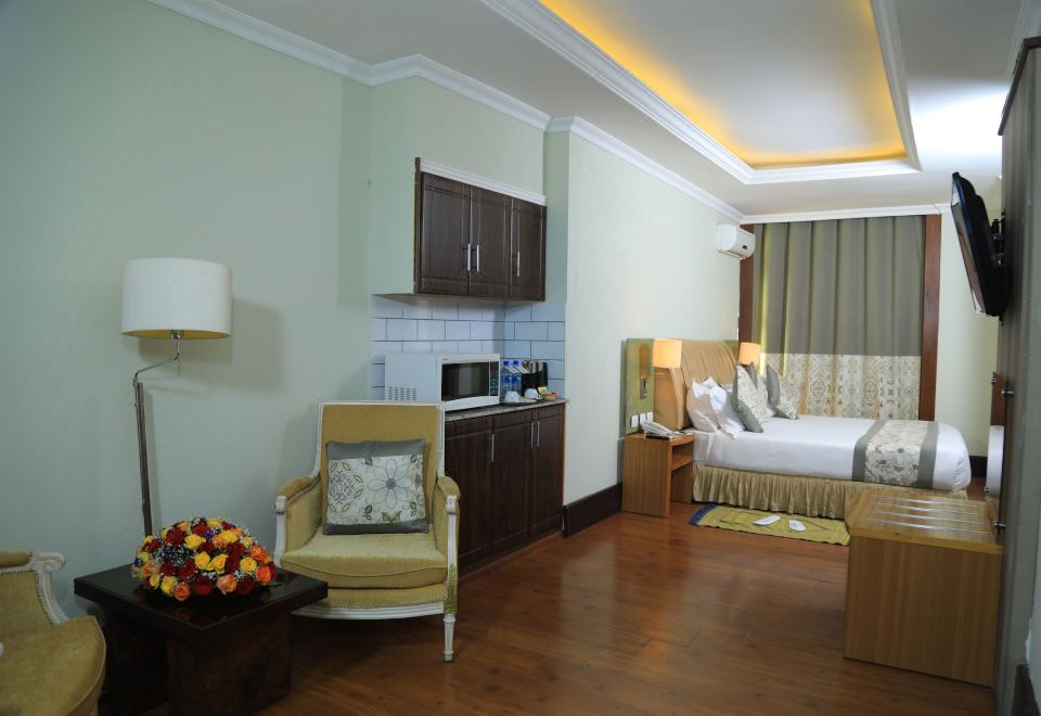 보난자 아디스 호텔 로비