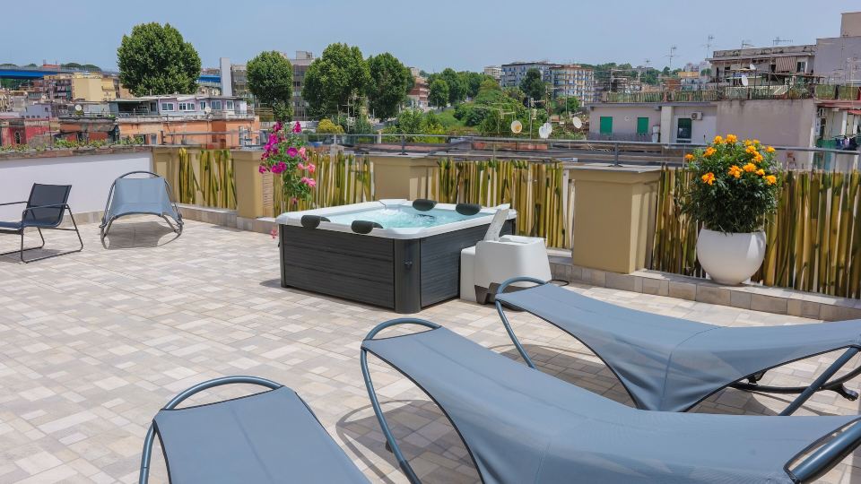 Rooftop Parthenopeo Contemporary Rooms