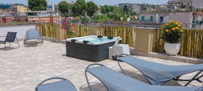 Rooftop Parthenopeo Contemporary Rooms Отели в г. Неаполь