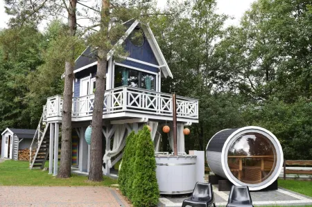 House by Lake Stare Czaple with Sauna