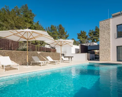 Luxury Villa Juliet with Heated Pool Hotels in Milna