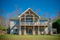 Gourmet Kitchen and Cozy Fireplace - Elegant Mountain Sanctuary