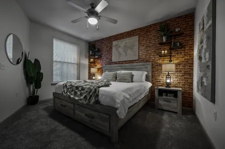 Chic Retreat - Rooftop Deck, Pool, Fitness Center Отели в г. Друид Хилс