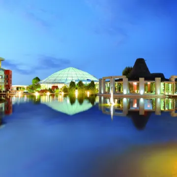 Hotel-Etage Apfelrot