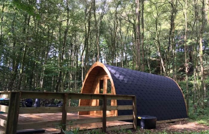 Broomhills Farm River Eco Pods