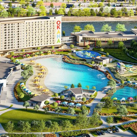 OKANA Resort & Indoor Waterpark Отели в г. Оклахома-Сити