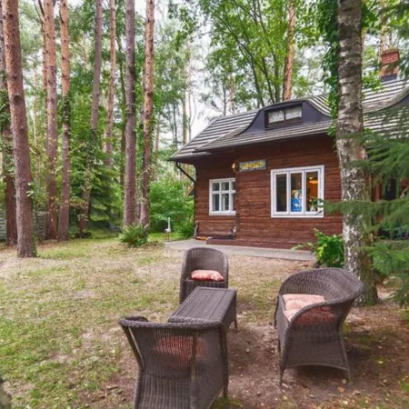 Wooden House in Debki Near Baltic Sea Beach