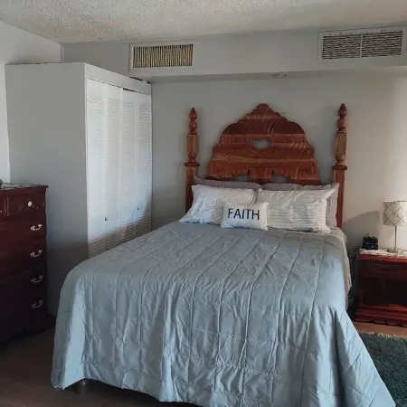24 gated security studio apartment,  Seawind on the bay Freeport Mobay