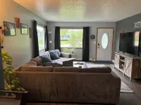Close to river and beach.
