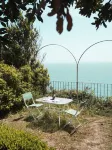 A CORNER OF PEACE OVERLOOKING THE SEA